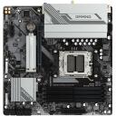 Gigabyte Mātesplate B650M GAMING PLUS WF 1.3, AMD Socket AM5, 5+2+2 fāzes VRM, 4*DIMM DDR5, 2xPCIe 4.0 M.2, 2.5GbE LAN, Wi-Fi 6E