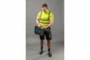 Darba kurpes SAUTEN O1 FO SR, HT5K579-46, melnas/dzeltenas, 46. izmērs, vieglas un dro&scaron;as, ar atstarojo&scaron;iem elementiem.