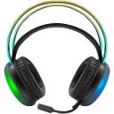 Tracer Austiņas TRASLU47524, 110dB, 32&Omega;, 2m, 20Hz-20KHz, RGB fona apgaismojums, pīts kabelis, elastīga galvas stīpa