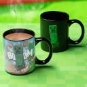 Paladone Minecraft Creeper kuumuse muutmise kruus, PP7975MCF, 300 ml, 800 g, keraamika, kuumuse muutmine