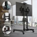 Onkron TV alus TS1551-B, 40-70 tolli, maksimaalne koormus 55.5 kg, VESA 100x100-600x400 mm, k&otilde;rguse reguleerimine 1200-1500 mm