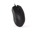 A4Tech OP-760 USB pele A4TMYS46059, 800 dpi, 1.5 m, USB, optiskā, 2 pogas, vadu, melna