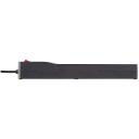 Lestar Pārsprieguma aizsargs ZX 510 1966006332, 1,5m, 230V, 10A, 50Hz, 5xE kontaktligzdas, melns