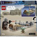 Lego Konstruktors 75436, 58 gab., 2 figūras, blaster pistole, digitālās instrukcijas
