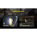 Nitecore NWL20 600 лм LED, 93 м дальность света, 5000 мАч аккумулятор, водонепроницаемый, USB зарядка, черный/желтый