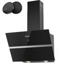 Iseasy k&ouml;&ouml;gikubu TV1360D4-CC-I2, 524m&sup3;/h, 58dB, 4 kiirusastet, 2xLED 3W, 5-kihiline alumiiniumfilter, puutetundlik paneel