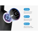 Midea belaidis dulkių siurblys X10 sausam ir drėgnam valymui, 220 W galios, su 22.2 V baterija ir iki 35 min darbo trukme Juodas