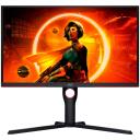 AOC monitor 25G3ZM/BK, 24.5", VA, FHD, 240 Hz, 1 ms, 1920 x 1080, 300 cd/m&sup2;, 2xHDMI, must/ punane