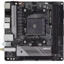 Asrock A520M-ITX/ac A520M-ITX/AC, DDR4, 2x64GB, 4xSATA, 1xM.2, 1xHDMI, 1xRJ45, 1xUSB-C, 1xUSB 3.2, 2xUSB 2.0, 7.1 garsas