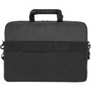 Targus CityGear Slim Topload klēpjdatora soma TSS866GL, 14", 560g, melna, polsterēta roktura siksna, ratiņu siksna