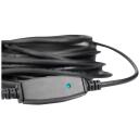 Digitus aktiivne USB 3.0 pikenduskaabel DA-73107, 20m, USB A, USB A, 5 Gbps, aktiivne kaabel, LED oleku indikaator