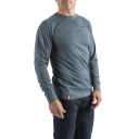 Darba krekls ar garām piedurknēm MILWAUKEE 4932492993, zils, HT LS BLU S