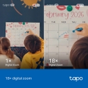 Pan/Tilt AI mājas dro&scaron;ības Wi-Fi kamera, TP-Link, TAPO C260, 4K 8MP, 18x digitālais tālummaiņa