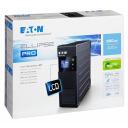 Eaton UPS Ellipse PRO 650 DIN ELP650DIN, 650 VA, 400 W, 4 v&auml;ljundit, LCD ekraan, AVR, EcoControl