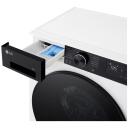 LG Skalbimo ma&scaron;ina F2X50S9THB, 9 kg, 1200 RPM, A klasė, priekinė įkrova, garų funkcija, Wi-Fi, balta