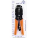 Logilink gofrē&scaron;anas knaibles WZ0003, 20cm, 0.388kg, 8P8C RJ45, RJ12-6P6C, metāls, daudzfunkcionāls instruments