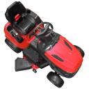 Haterra muruniiduk traktor DRM38E 9154823, 9.2 kW, 452 cm&sup3;, 7.5 l, 245 l, 98 cm, 6000 m&sup2;, 8-10 km/h, 4-6 km/h