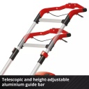 Bezvadu zāles pļāvējs RASARRO 36/38, EINHELL, 3413180, 2x4 Ah akumulatori, 38 cm griešanas platums, 450 m² zālienam