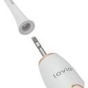 Lovio Elektriskā zobu birste LVTB124WH, 5 režīmi, 5 uzgaļi, IPX8, spiediena sensors, induktīvā uzlāde