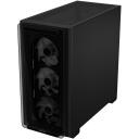 Asus Korpus A23 PLUS TG/ARGB BLACK, 450mm, 220mm, 479mm, 3x120mm esif&auml;nnid, 1x120mm tagumine ventilaator, 2x3.5" ketas