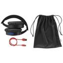 Hama Austiņas BT Spirit Focused 184160, melnas, 10m, Mono, On-ear, 32&Omega;, 42dB, Bluetooth, trok&scaron;ņu samazinā&scaron;ana