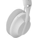 White Shark Belaidės žaidimų ausinės FALCON WHITE/GREY, 175g, 40mm, 121dB, 30&Omega;, 20-20000Hz, 2 garsiakalbiai, 1.5m laidas