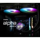 Zalman Vedelik jahuti Alpha 28 white, 140mm, 27mm, 316mm, 0,83l/min, 34dB, RGB valgustus