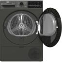 BEKO Dryer Machine | B5T89243M | Energy efficiency class C | Front loading | 9 kg | Heat pump | Digital | Depth 67 cm | Steam function | Black