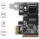 Axagon v&otilde;rgukaart PCEE-GRF 1GBE 1port, PCIe 1.1, 10/100/1000 Mbit/s, Realtek RTL8111, paigaldusraam, toiteadapter