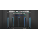 Ruijie RG-EG105GW-X | Wi-Fi 6 AX3000 Kõik-Ühes Juhtmevaba Ruuter — 2976 Mbps, 4 WAN Porti, 5 × 5 dBi Antennid, Must Korpus