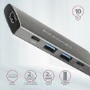 Axagon USB centras HMC-5G2 10Gbps, 2x USB-C, 2x USB-A, 1x HDMI, 100W PD, 105 x 40 x 12 mm