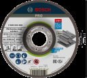 Mazām leņķa slīpma&scaron;īnām PRO STAINLESS STEEL AND METAL 3-IN-1 DISKS AR SAISTVIELĀM BOSCH 2608602388