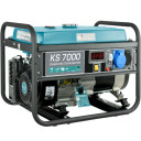 Bensiini generaator 5000W, 230V EURO 5 KS 7000 KONNER & SOHNEN