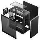 Deepcool MACUBE 110 R-MACUBE110-BKNGM1N-G-1, 40cm, 22.5cm, 43.1cm, 2x3.5"; 2x2.5"; 2xUSB3.0; 1xAudio, ilma toiteplokki