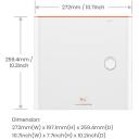 Benq X3100i 4K spēļu projektors 9H.JS977.18E, 3840 x 2160, 3300 ANSI lūmeni, melns, Wi-Fi