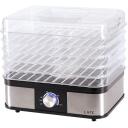 Lafe Augļu žāvētājs NutriDry LAFPAR47689, 250W, 5 plaukti, elektroniskā vadība, regulējama temperatūra, plastmasa