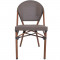 Krēsls BAMBUS 47x59xH81cm, brūns 18635 HOME4YOU