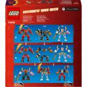 Lego Konstruktor 71808, 322 vnt., Ninjago, Robotai, plastikas, nuo 7 metų