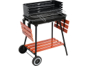 CHARCOAL GRILL W/ SHELVES GRATE 53X33CM 99911 LUND