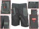 Īsie darba šorti, TVARDY, T01035-XXL, 65% poliesters, 35% kokvilna, XXL izmērs, izturīgi un ērti.
