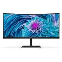 Philips UltraWide LCD monitor 346E2CUAE/00, 3440 x 1440, 100 Hz, 4 ms, 300 cd/m&sup2;, 1 x HDMI, 1 x USB-C, 1 x USB-B, 4 x USB-A