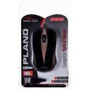 Media-Tech оптическая мышь PLANO MT1091MO, USB 5V, черный, золотой, универсальная форма, 3 кнопки, 1 колесо прокрутки