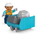 Lego 3 in 1 Būvniecības transportlīdzekļi 10475, 22 elementu, 2 figūriņas, 2+ gadi