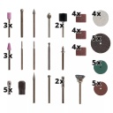 Akumulatora slīpēšanas/gravēšanas instruments TE-MT 7,2 Li, EINHELL, 4419330, 57 piederumu komplekts, 7.2 V, 5500-26000 apgr./min.