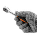 Trieciena atslēgu un uzgali komplekts, ISMA, IS-2028-5, 28 gab., CrV tērauds, 1/4" savienojums