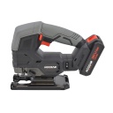 Bezvadu līmējošā zāģis 18V, HOOZAR, AW06220, 2.0Ah akumulators, maināms asmens, LED apgaismojums