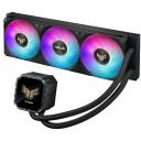 Asus TUF Gaming LC III 360 ARGB LCD dzesētājs 90RC01A1-B0EAY0, 360mm, 3 ventilatori, 37.4 dB(A), 2600 RPM, Intel, AMD