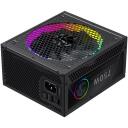 Gamemax toite RGB 750G, 750 W, Kuld, T&auml;ielikult modulaarne, 1 x 24 pin ATX, 2 x 8 pin CPU, 1 x 8 pin PCIe, 1 x 16 pin PCIe