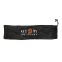 Trekking poles 'Micro-Fold', Origin Outdoors, R020180, 120-135 cm, melni, viegls alumīnijs, ergonomisks korķa rokturis