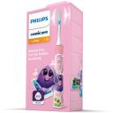 Philips elektriline hambahari HX6352/42, 2 v&otilde;imsusrežiimi, 2 harjapead, Bluetooth, roosa, 62000 p/min